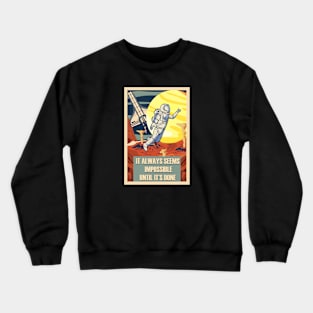 Space Travel Crewneck Sweatshirt